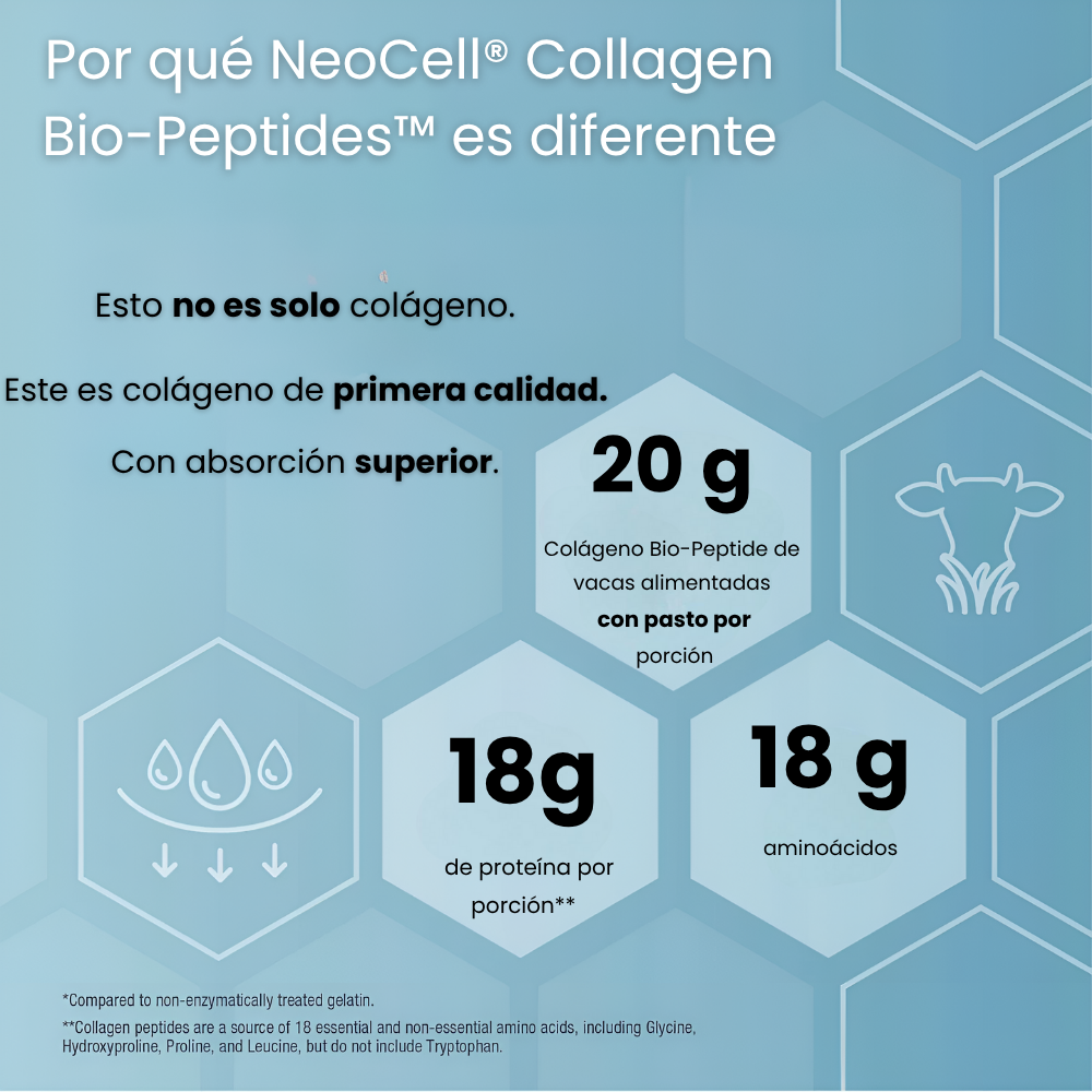 Colágeno y Péptidos Antienvejecimiento